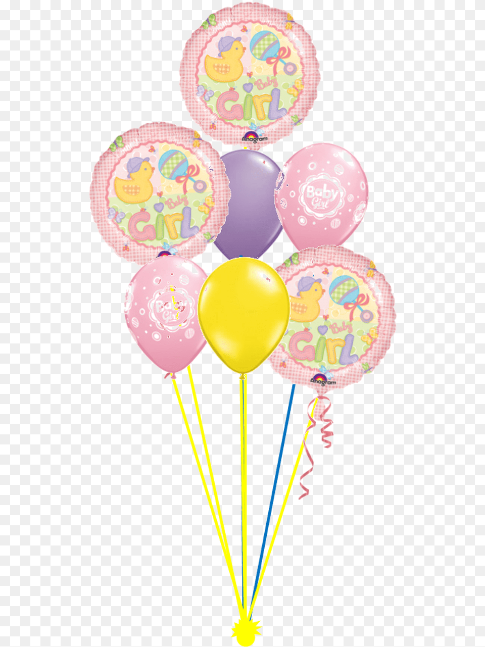 A Girl Bouquet Balloon, People, Person, Food, Sweets Free Png