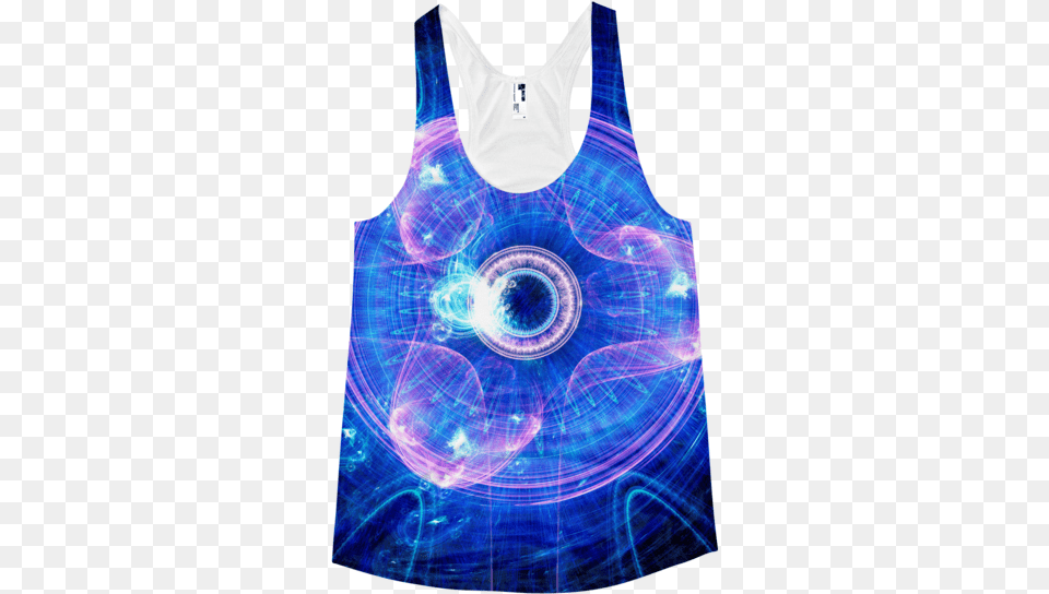 A Glimmer In A Dream Fractal Art, Clothing, Tank Top, Accessories, Pattern Free Transparent Png