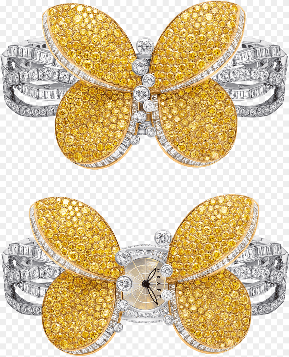 A Graff Ladies Graff Princess Butterfly Watch, Accessories, Jewelry, Diamond, Gemstone Png Image