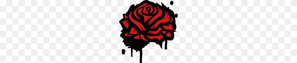 A Graffiti Rose, Flower, Plant, Dynamite, Weapon Free Png Download