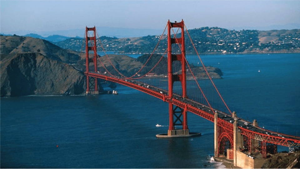 A Grand Presence In California Since It First Opened Golden Gate Bridge, Outdoors, Golden Gate Bridge, Landmark Free Transparent Png