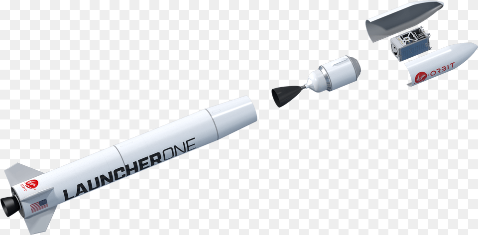 A Graphic Of The Launcherone Rocket Virgin Orbit, Ammunition, Missile, Weapon Free Png