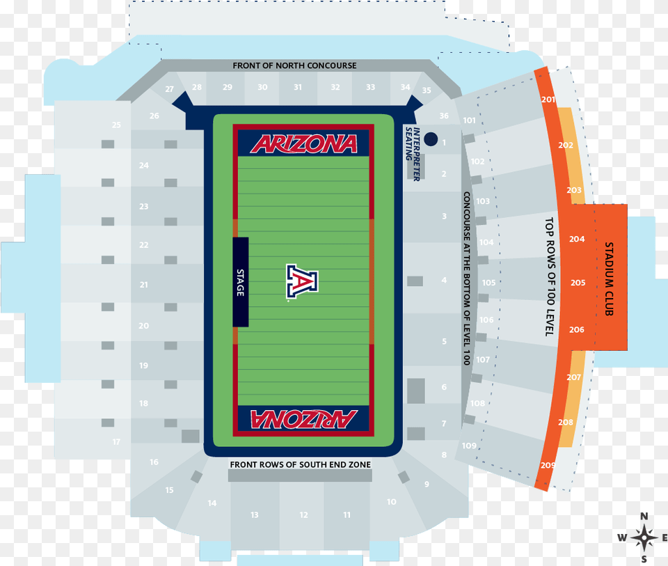 A Graphic Representation And Visual Of Arizona Stadium, Electronics Png Image