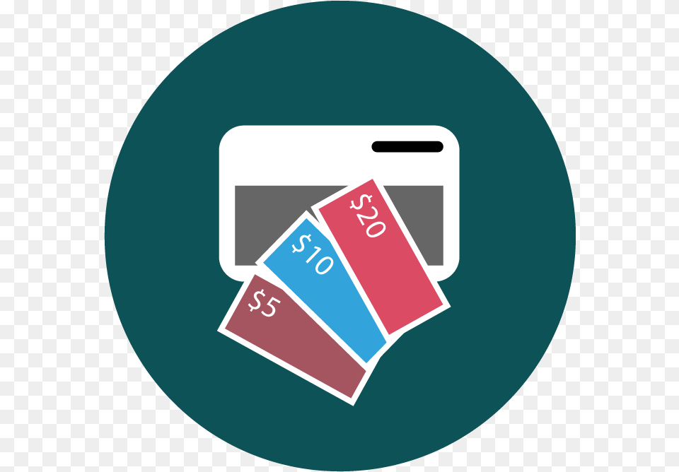 A Graphic Showing Dollar Bills Next To A Touchscreen Graphic Design, Text, Disk Free Transparent Png