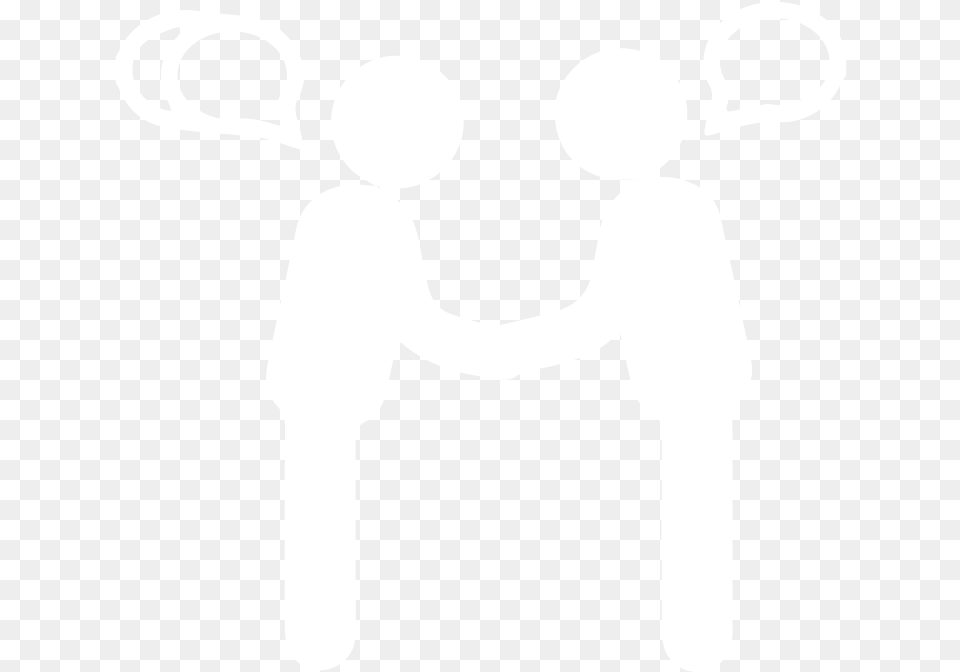 A Graphical Icon Of Two People Shaking Hands And Greeting People Shaking Hands Icon White, Stencil, Body Part, Hand, Person Free Png