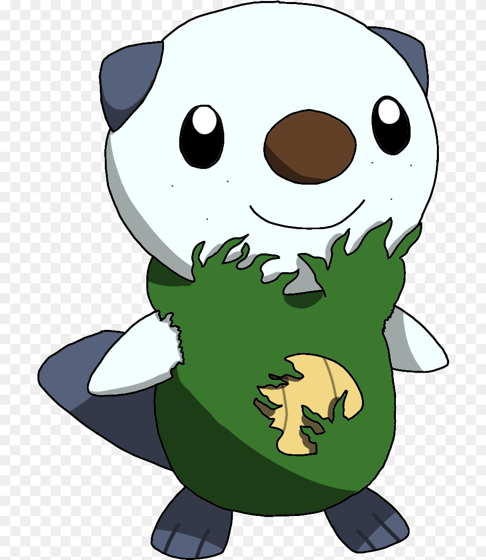 A Grass Water Oshawott Iu0027m Not As Good Most People Iu0027ve Fictional Character, Baby, Person, Green, Animal Png