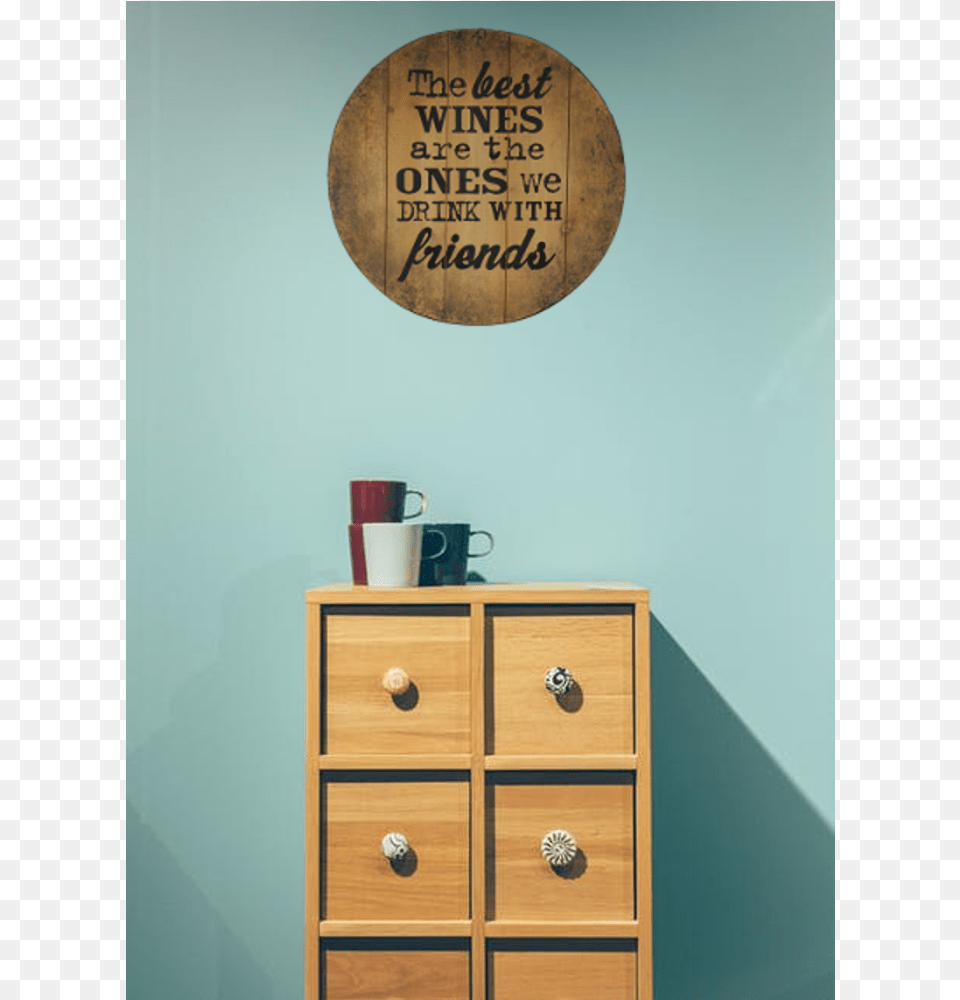 A Great Addition To Any Wall In The Home Stargazer Originals Wine Friends Round Wall Dcor, Furniture, Drawer, Cup Png Image
