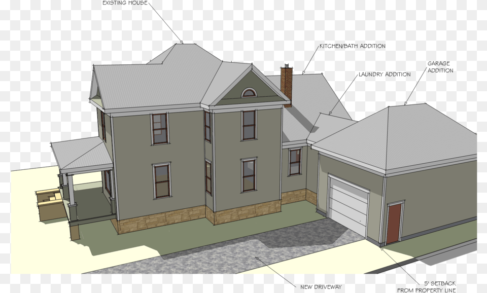 A Great Old Victorian Adding A Garage To A Victorian House, Neighborhood, Architecture, Building, Housing Free Transparent Png