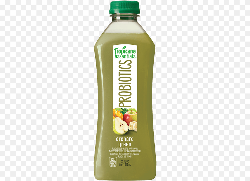 A Great Tasting 100 Juice Blend Containing 1 Billion Tropicana Essentials Probiotics, Beverage, Bottle, Shaker Free Png