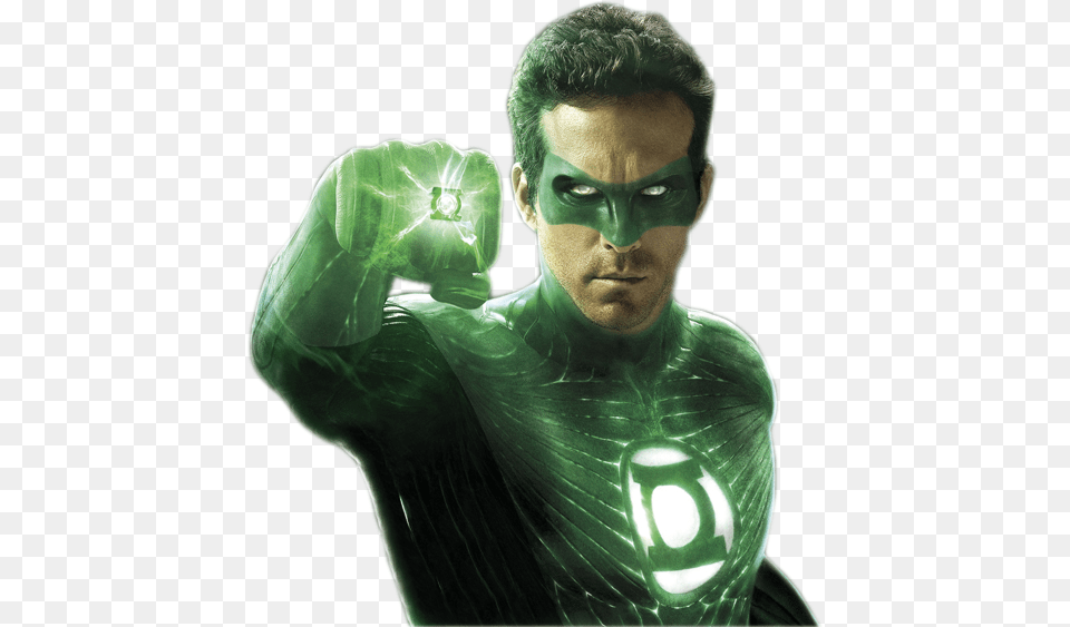A Green Lantern Game Based On The Upcoming Martin Campbell Ryan Reynolds Green Lantern, Person, Adult, Man, Male Png Image