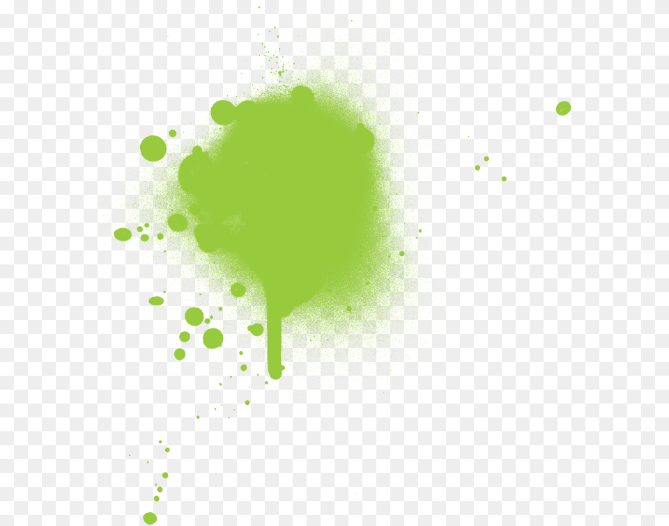 A Green Paint Blob Background Red Paint Drip, Powder, Astronomy, Outer Space Free Png Download