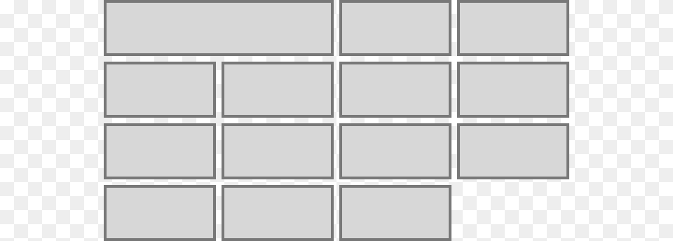 A Grid Of Navigation Cards With One Large Card Css Grid Layout, Tile, Text Free Png