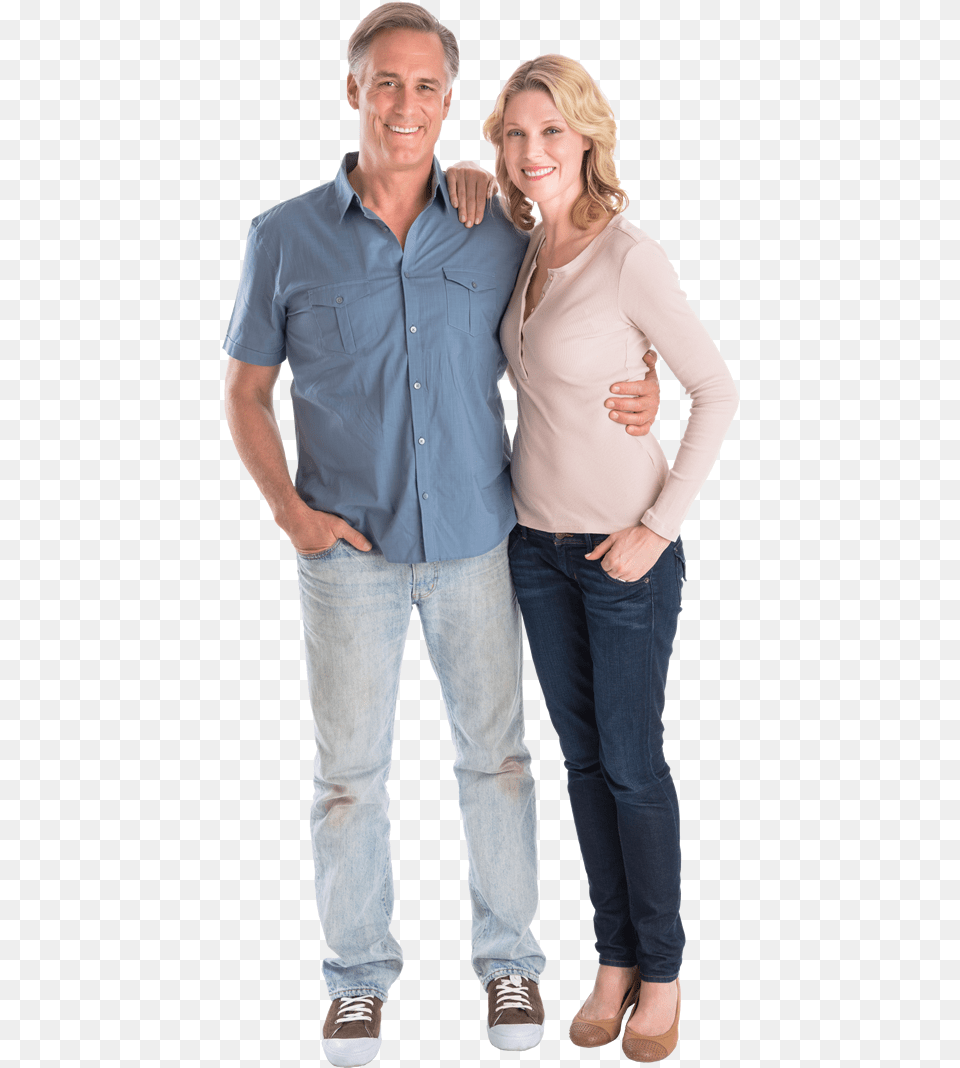 A Guide To Low Risk Drinking Couple On Transparent Background, Jeans, Sleeve, Clothing, Shirt Png