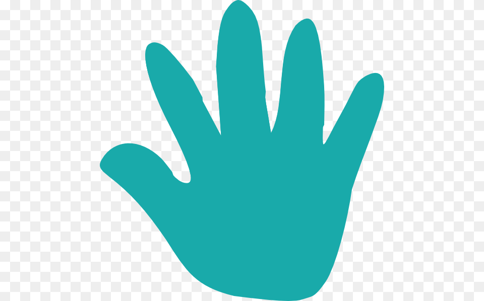 A Hand Cliparts, Clothing, Glove, Turquoise, Animal Free Png Download