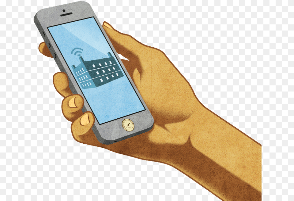 A Hand Holding Mobile Phone Iphone, Computer, Electronics, Hand-held Computer, Mobile Phone Png