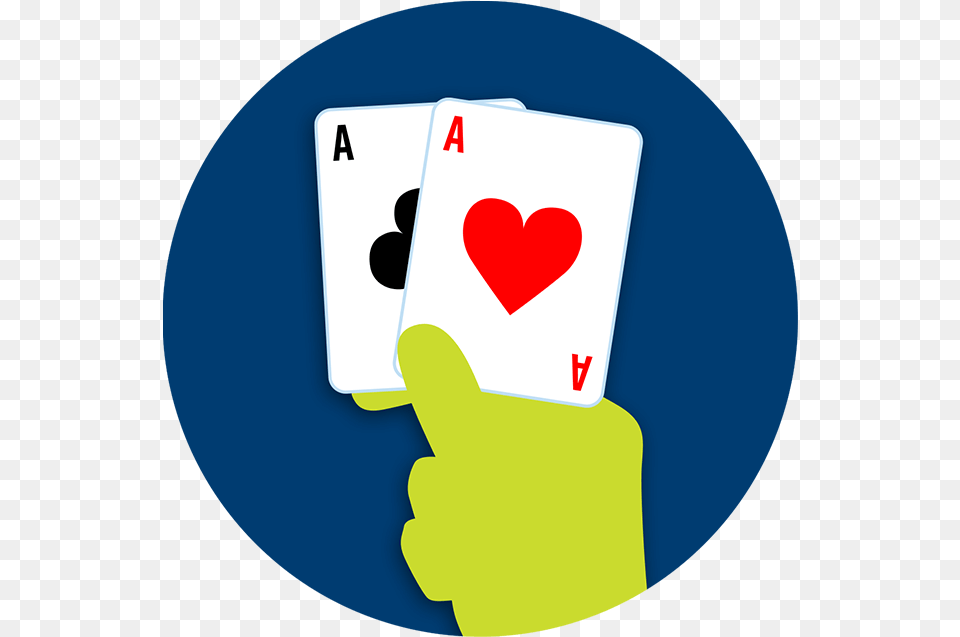 A Hand Holds Up A Pair Of Aces, Body Part, Person, Game, Disk Free Png