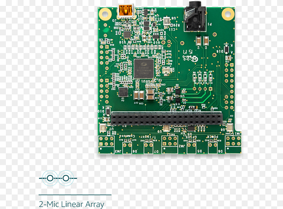 A Hands Reference Solution For The Alexa Voice Microsemi Zlk38avs Development Kits And Tools, Electronics, Hardware, Scoreboard, Computer Hardware Free Png Download