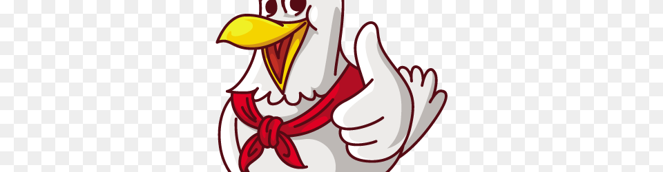 A Happy Funny Cartoon Chicken Giving A Thumbs Up, Animal, Beak, Bird, Smoke Pipe Free Transparent Png