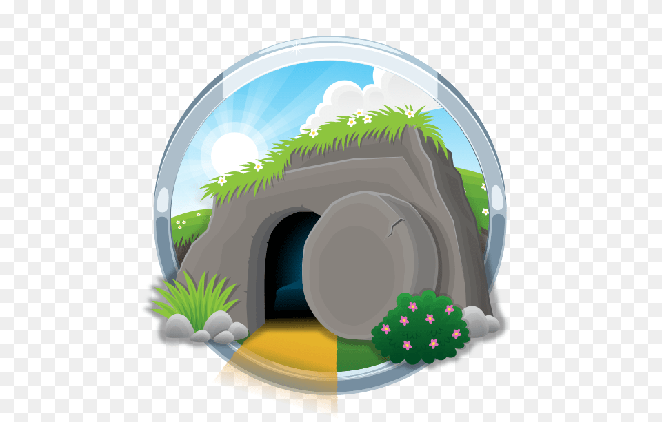 A Happy Sunday Empty Tomb For Children, Outdoors, Nature Free Png Download