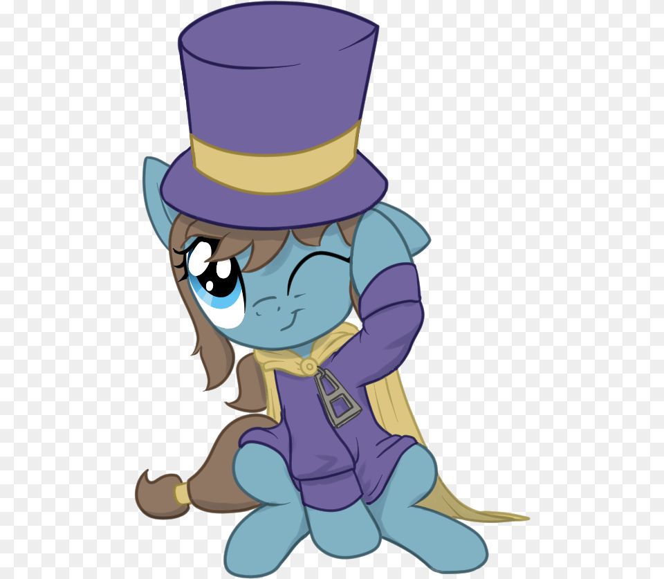 A Hat In Time Artist Needed Cape Clothes Cute Hat In Time Crossover Mlp, Baby, Person, Book, Comics Free Png