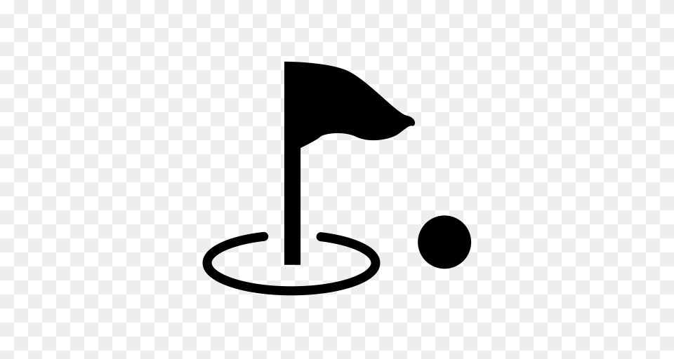 A Hole In A Golf Course A Copy Icon With And Vector Format, Gray Png Image