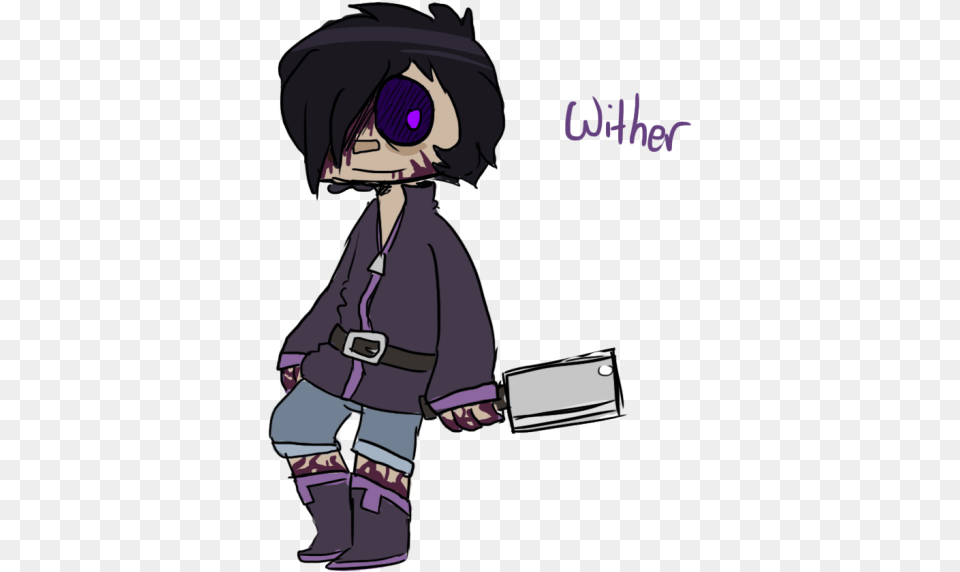 A Humanised Version Of The Wither Storm For The Undertale Undertale Au, Book, Comics, Publication, Baby Free Png