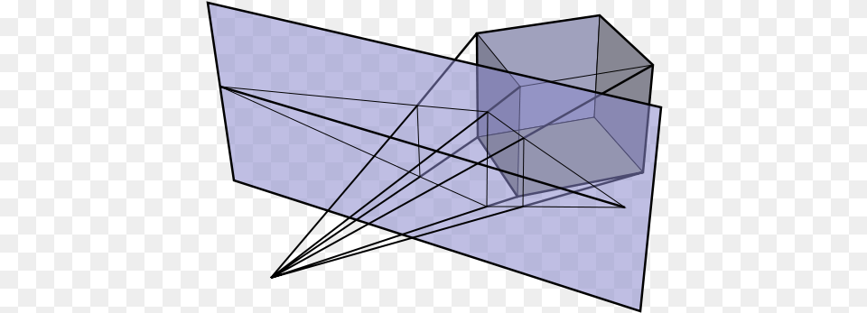 A Illustration Showing The Projection Of A Cube Onto Graphical Perspective, Accessories, Diamond, Gemstone, Jewelry Free Transparent Png