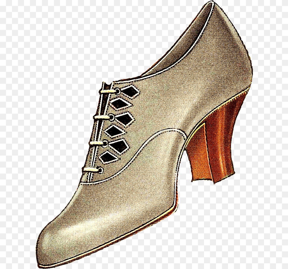 A Image Blog Offering Royalty Printable Antique Shoes, Clothing, Footwear, High Heel, Shoe Free Png Download