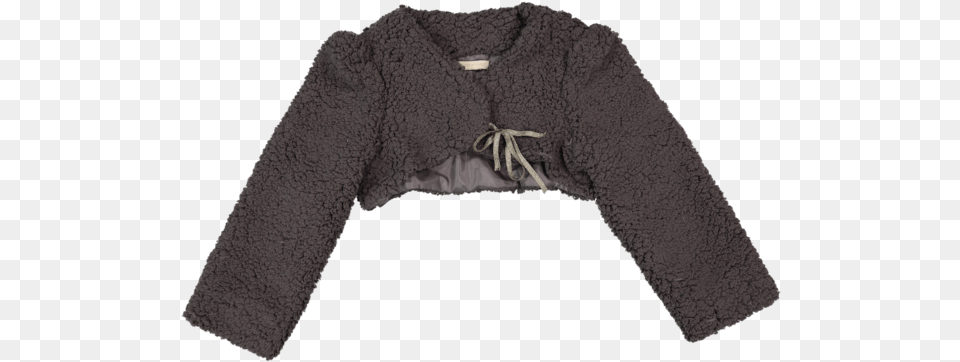 A Iris Bolero In Dark Gray Cardigan, Sweater, Sleeve, Long Sleeve, Knitwear Free Png Download