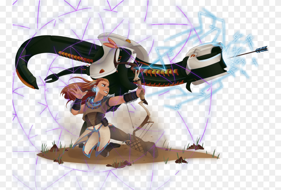 A Is For Aloy, Adult, Art, Female, Graphics Free Png