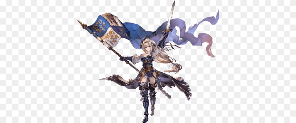 A Jeanne D Arc Gbf, Clothing, Costume, Person, Sword Free Png