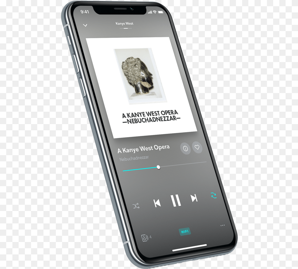 A Kanye West Opera Nebuchadnezzar Tidal Iphone, Electronics, Mobile Phone, Phone Free Png Download