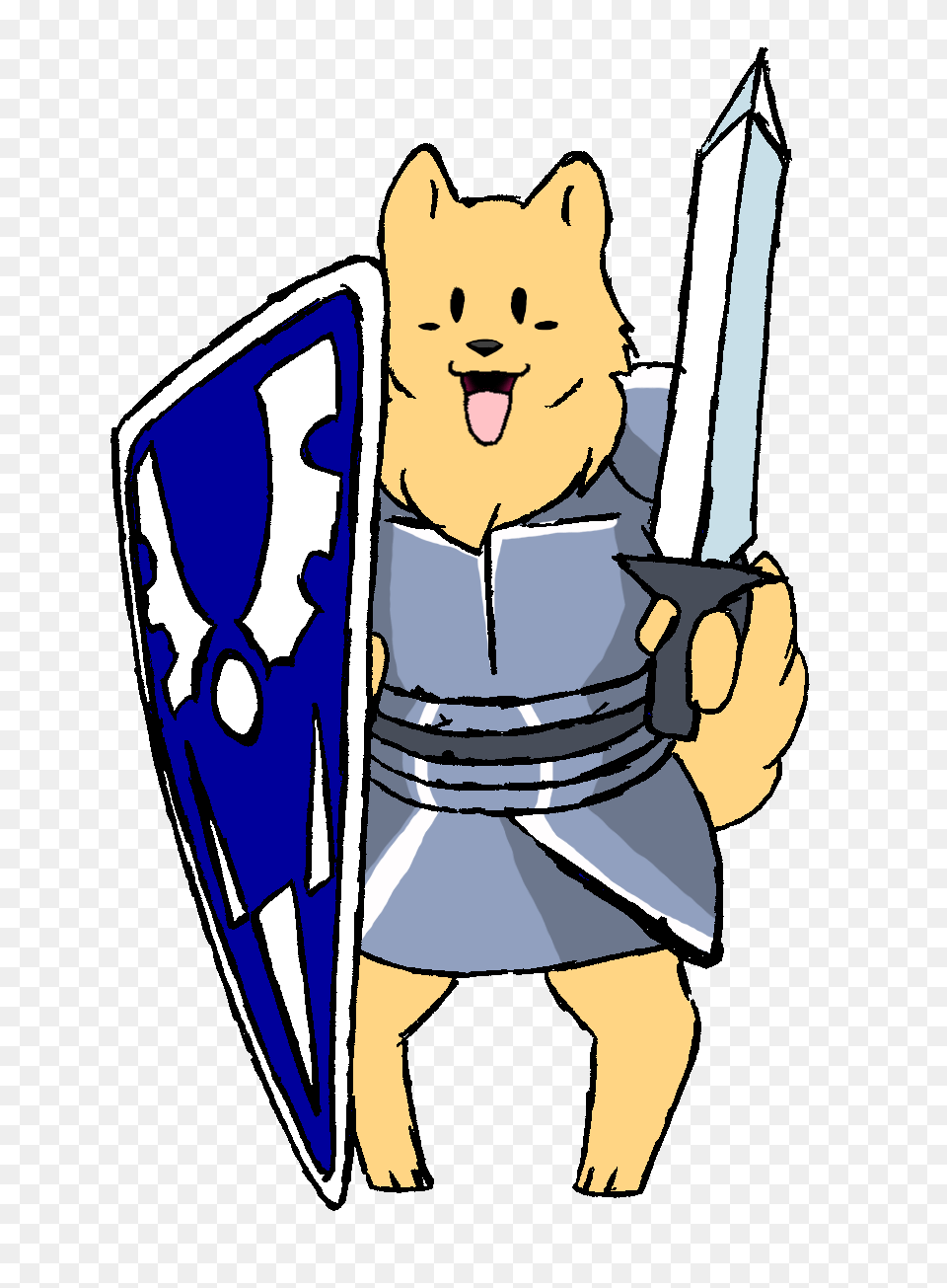 A Kittys Tale, Armor, Baby, Person, Shield Free Png