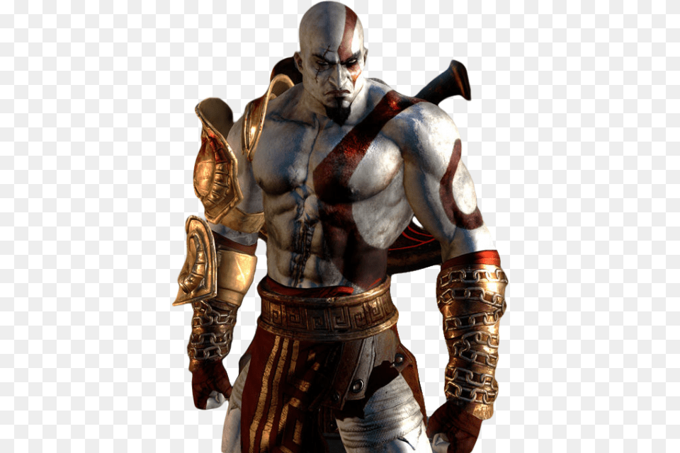 A Kratos God Of War, Adult, Male, Man, Person Free Png Download
