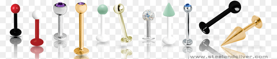 A Labret Stud Is Essentially A Barbell With One Of Take Out Flat Back Nose Stud, Cutlery, Spoon, Chess, Game Free Png Download