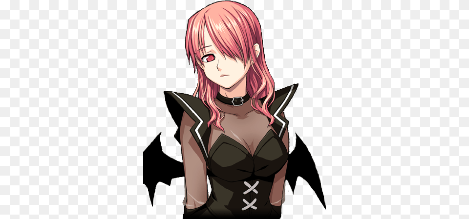 A Larger Picture Of Her In Succubus Form Except She Anime Mabinogi Kristell, Adult, Publication, Person, Female Png Image