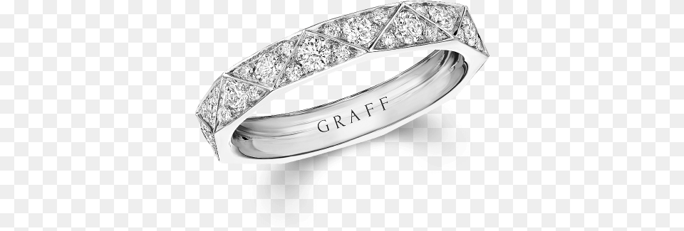 A Laurence Graff Signature Diamond Ring In White Gold, Accessories, Jewelry, Platinum, Silver Png Image