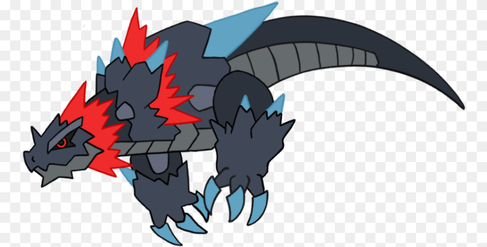 A Legendary For Region Iu0027m Working Dragon Legendary Fakemon, Electronics, Hardware Free Png