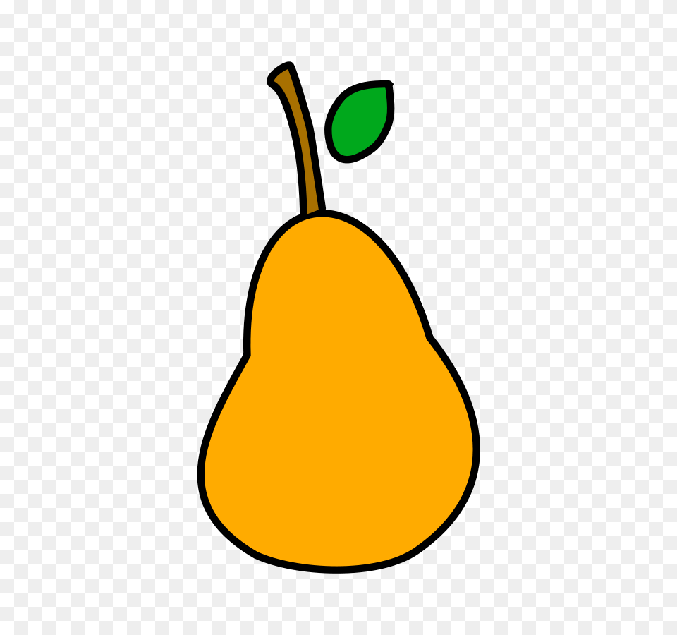 A Less Simple Pear Clip Arts For Web, Produce, Food, Fruit, Plant Png Image