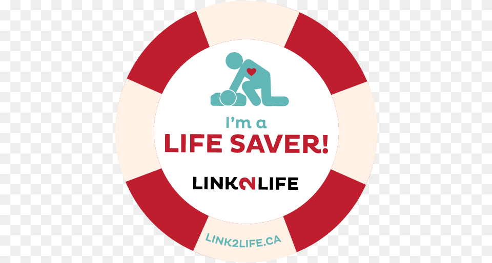A Life Saver Link2lifeca Logo Link2life Emergency Circle, Water Free Png Download