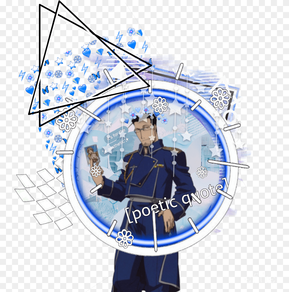 A Lil Fullmetal Alchemist Edit Wall Clock, Adult, Person, Man, Male Free Png Download