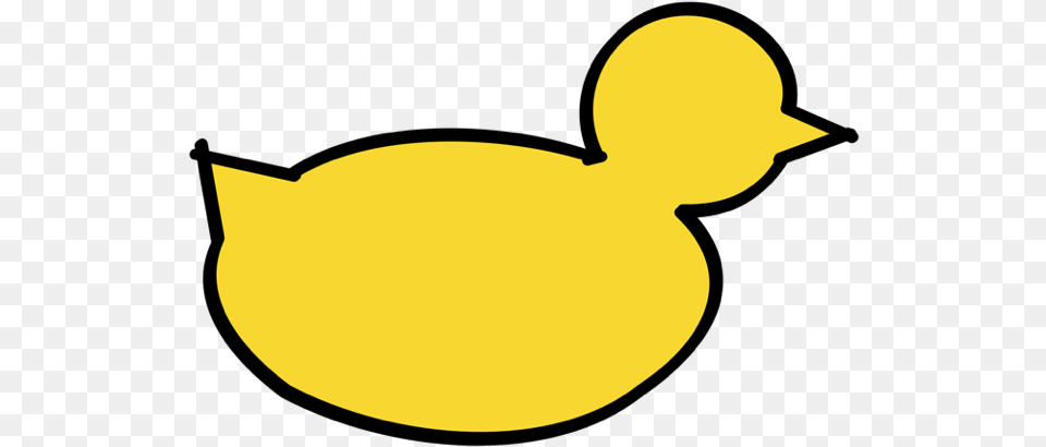 A Line Art Yellow Duck Duck, Produce, Citrus Fruit, Food, Fruit Png