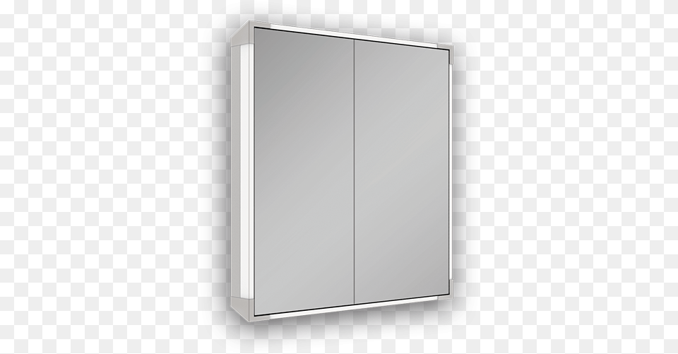 A Line Led A15 602ledl Anodised Mirror Cabinet Schneider A Line Spiegelschrank, Furniture, White Board, Closet, Cupboard Free Png