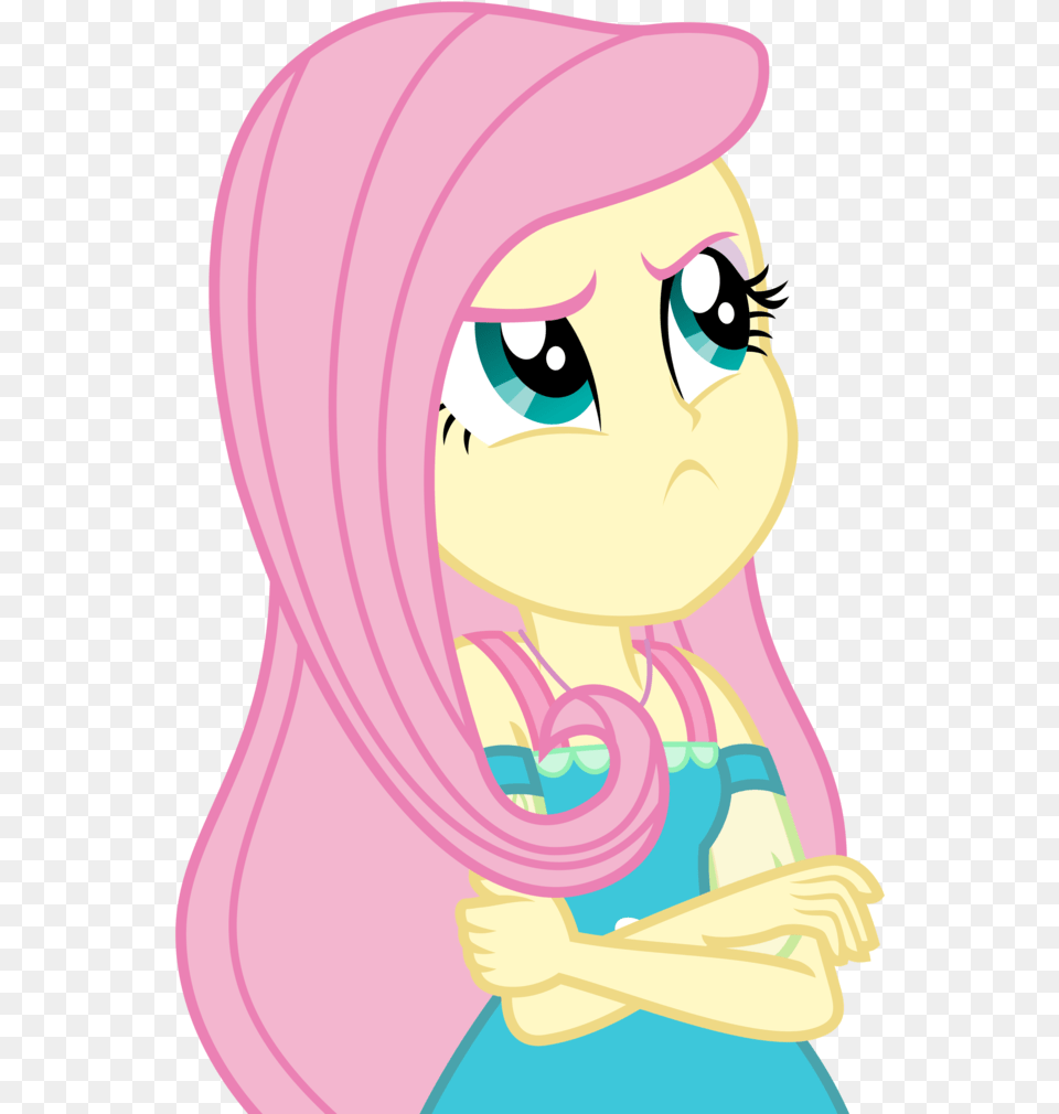 A Little Birdie Told Me Annoyed Mlp Eg Fluttershy Angry, Book, Comics, Publication, Adult Free Png