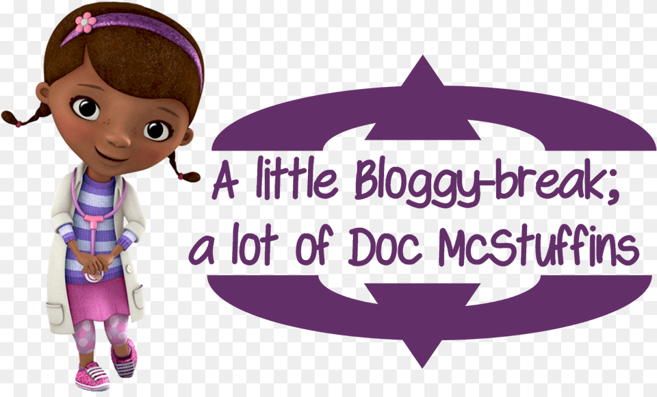 A Little Bloggy Break Illustration, Toy, Purple, Doll, Person Png Image