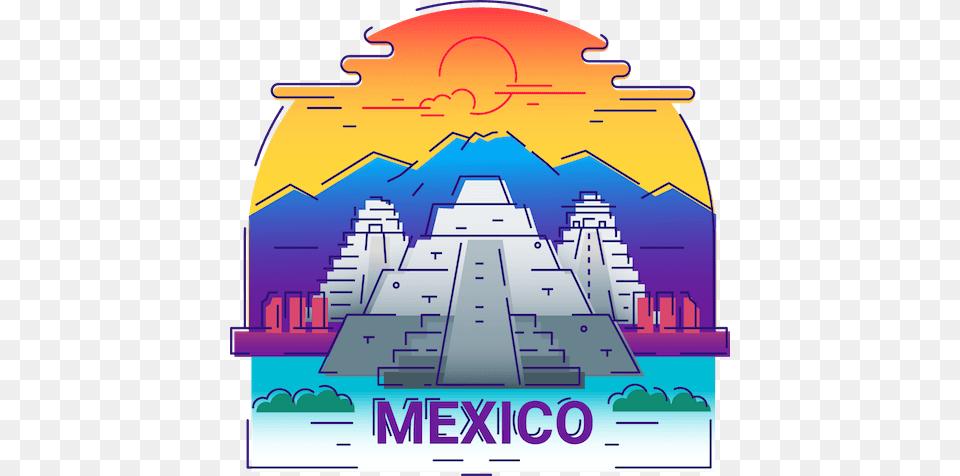 A Little Piece Of Mexico Illustration, Neighborhood, Art, Graphics, Advertisement Free Transparent Png