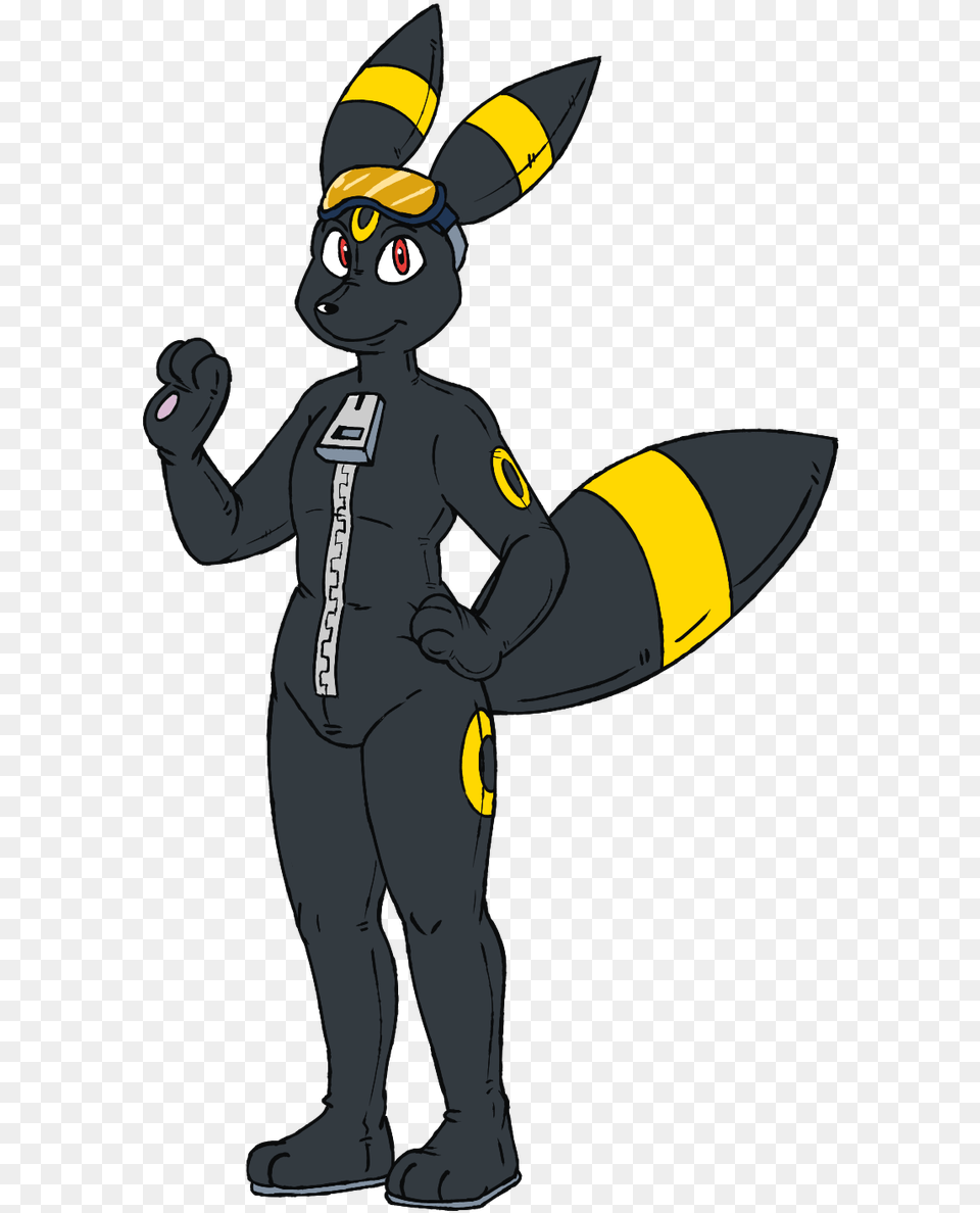 A Living Umbreon Suit Fella Cartoon, Person, Animal, Bee, Insect Free Transparent Png