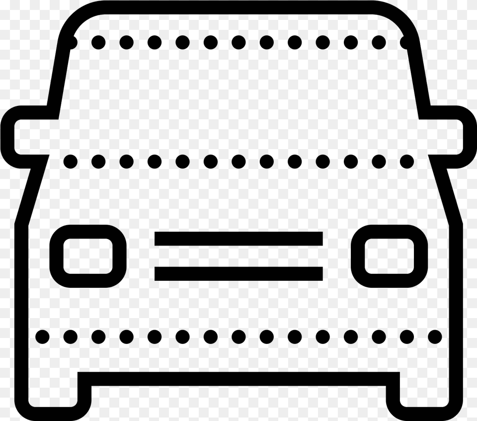 A Logo For Transportation And Is The Front Of Car, Gray Free Png