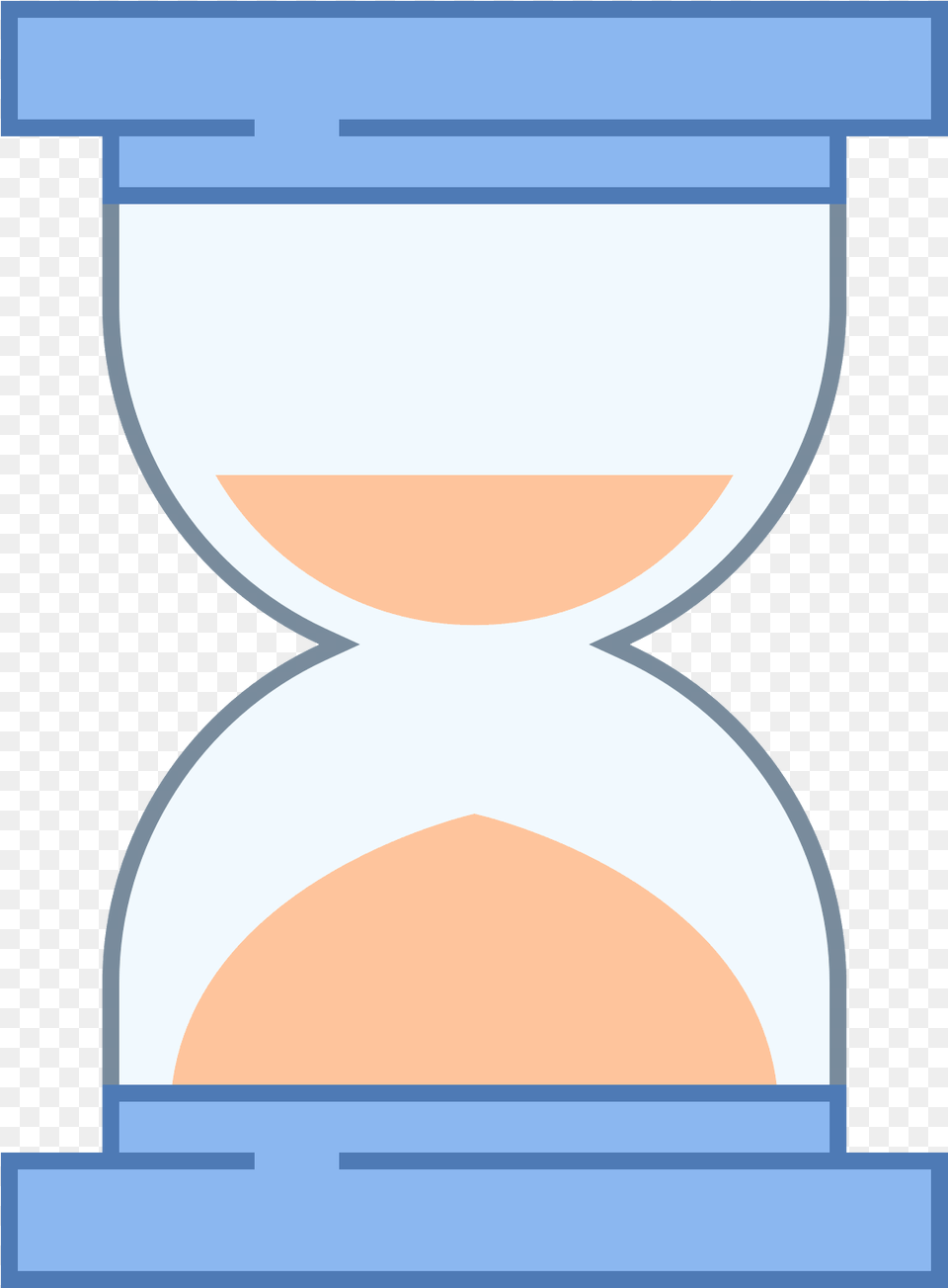 A Logo Of An Hourglass Reduced To An Of Windows 10 Hourglass, Astronomy, Moon, Nature, Night Png Image