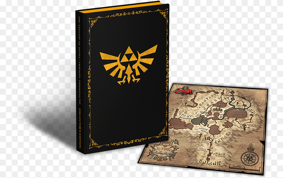 A Look At The Cloth Map Included With The Zelda Breath Of The Wild Strategy Guide, Home Decor Free Png